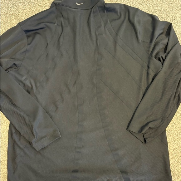 Nike‎ Golf Dri-fit Black Quarter-Zip Pullover Men's Size XXL 2XL - Picture 7 of 8